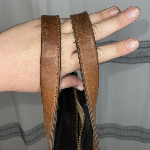 FOSSIL Memoir Anthology Colorblock Leather Tote - Picture 3 of 10